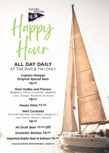 Sailor's Return Happy Hour